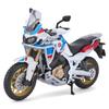 Bburago Honda Africa Twin Adventure Blu Modello di Motocicletta in Metallo pressofuso Prodotto Finito 1/18 / 18-51082