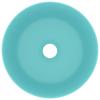 Luxurious Round Wash Basin Matte Light Green 40 X 15 Cm Ceramic