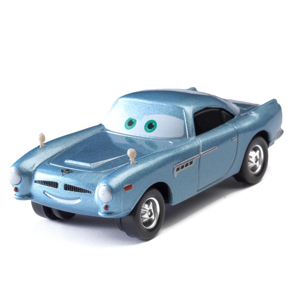 Disney Pixar Cars Lightning McQueen Alloy Metal Mater Model Car 1:55 Diecast Jackson Storm Vehicle Toy Car Kids Birthday Gift
