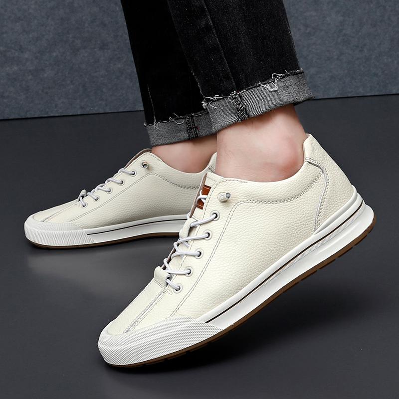 FashionWinter Men's Casual Shoes Ourdoor High Quality Men Sneakers Comfortable Handmade Non-Slip Light Soft Tennis Sport Shoes Mocassin