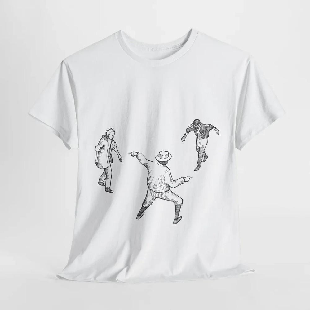 Унисекс Игровая футболка Disco Elysium, Гарри Дю Буа, Ким Кицураги, Андре Инди Т Унисекс Футболка XL