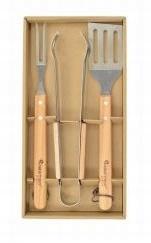Set of Accessories and Grilling Utensils, Steel, 3 Pcs.