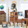 Detailed Miniature Phonograph Dollhouses Display Enhances Living Room Pretend Play Accessories