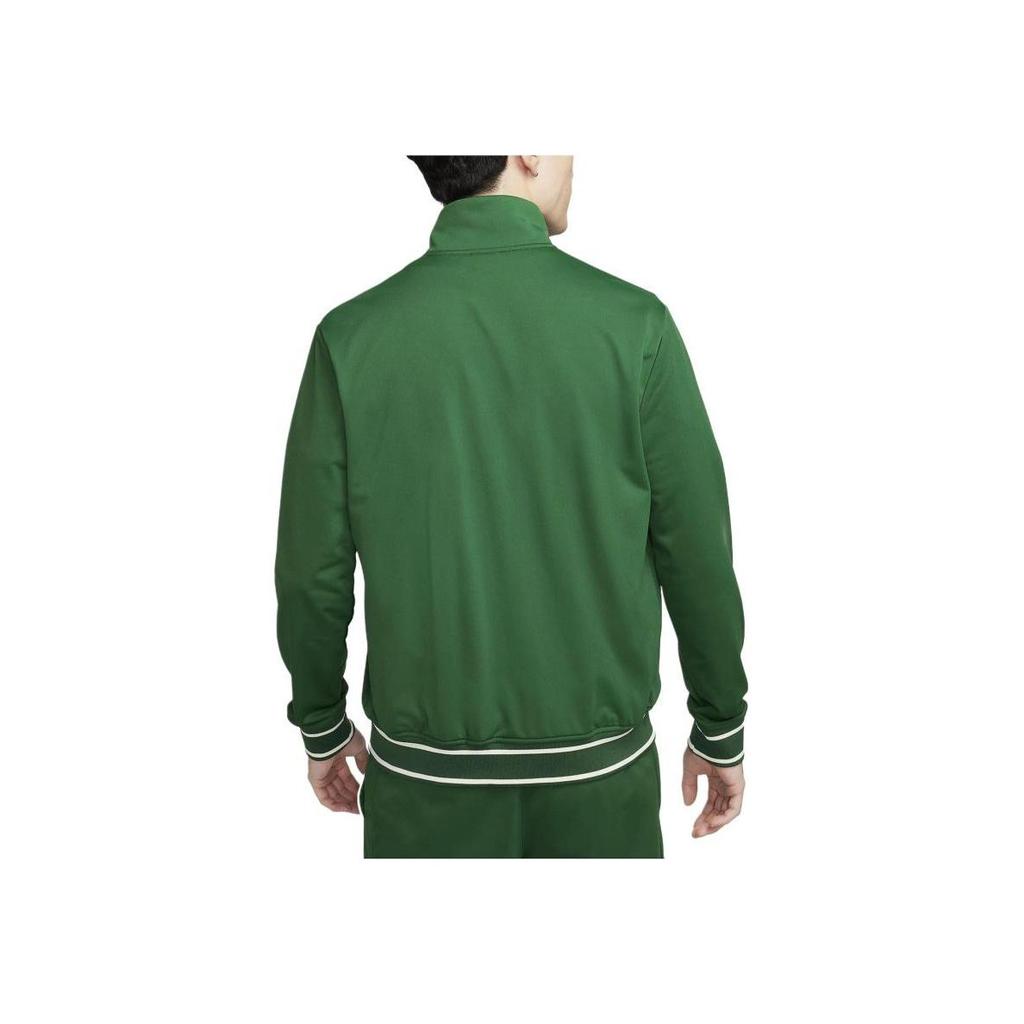 Nike Color Block Stand Collar Zip Casual Jacket Men jackets Green DC2566-341