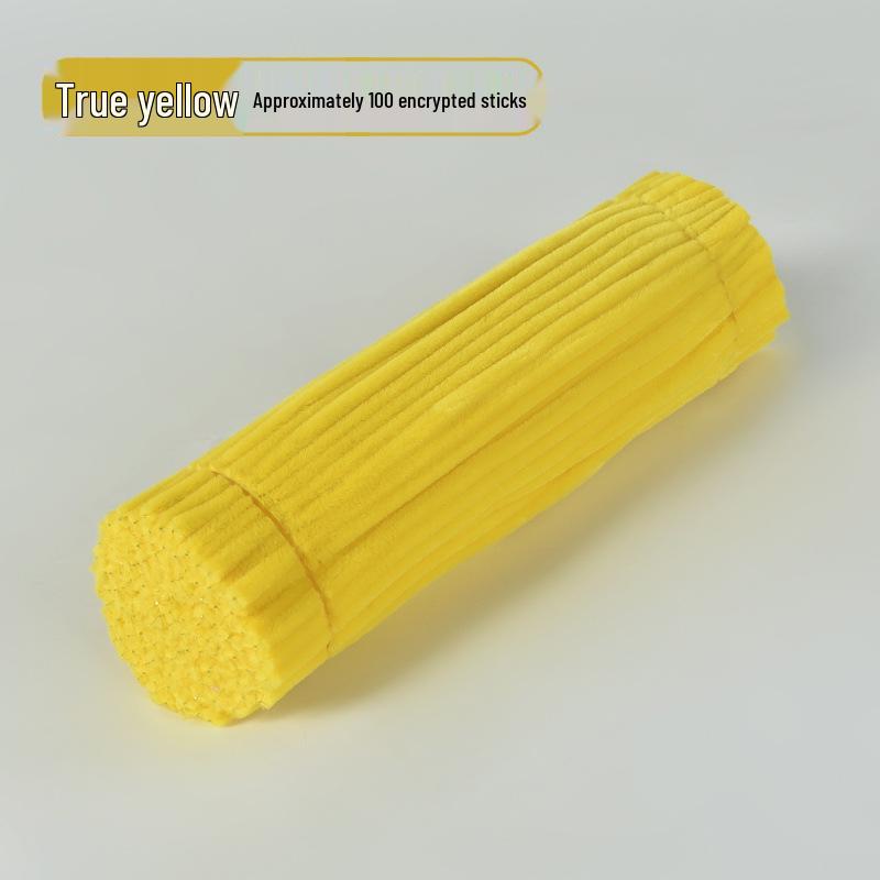 Bold Plush Chenille Stem: Encrypted, Changeable, Super Dense Educational Puzzle for Early Childhood & DIY Crafts