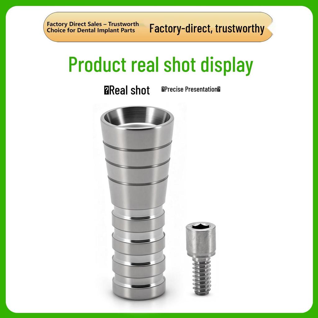 Suitable Android ANT Temporary Baseplate Titanium Bridge Screw for Immediate Load-Bearing Transfers
