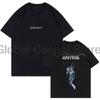 T-shirt Anyma Eternity Unisexe Col Rond Manches Courtes Hauts Streetwear Mode Vêtements