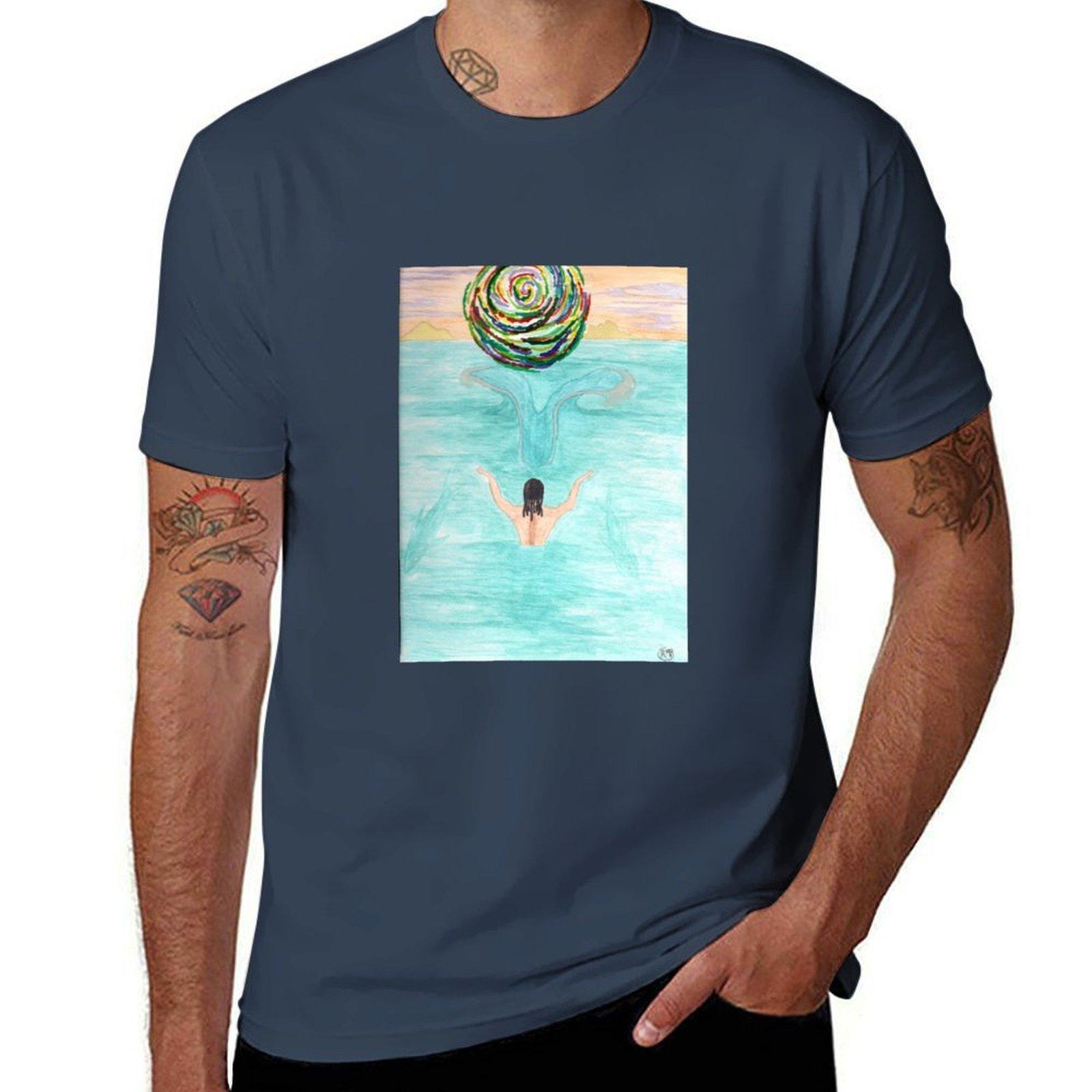 MerUnisex TShirt Work Casual Loose Fit TShirt S