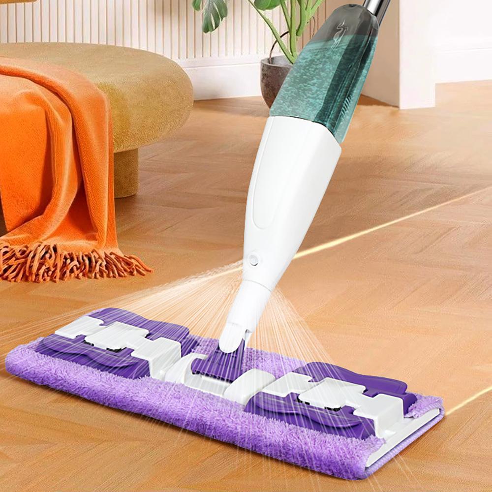Portable Household Water Spray Mop Lazy Mop Dry And Wet Dual Use 161° Rotation Easy Cleaning Household Cleaning Tools