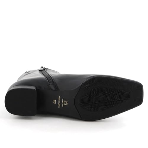 HIMIKO/Himiko/Side V-Cut Short Boots/641412 Black 225