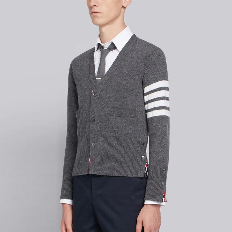 THOM BROWNE 4 Bar Stripe Cardigan MKC001A-00011-038