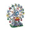 MOC Drehbares Riesenrad Modell Baustein Vergnügungspark Street View Ziegel Montage DIY Spielzeug für Kinder Weihnachtsgeschenke
