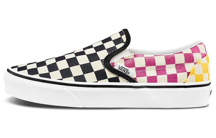 Кеды-слипоны Classic Vans Glitter Check - Multi Женские VN0A4U381HP 36.5