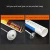 High Efficiency Caulk Guns Aluminum Tube Caulking Tool with Nozzle for Gluing Tasks Glass Adhesive, Various Applications