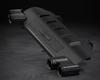 Fit for PLUMB Land Rover New Defender 90/110 Dry Carbon Fiber Chassis Rear Guard Exhaust Pipe Four Outlet Tailpipe Retrofit XS7