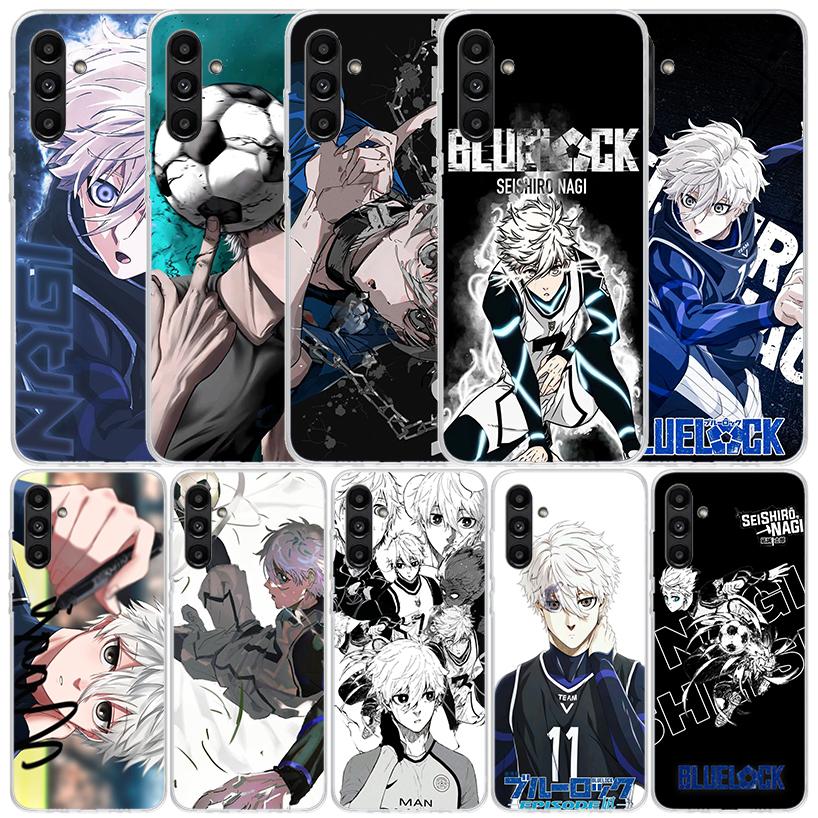 Blue Lock Nagi Seishiro Cover for Samsung Galaxy A17 A37 A57 A16 A26 A36 A56 A15 A14 A55 Phone Case A13 A53 A25 A35 A24 A34 A23