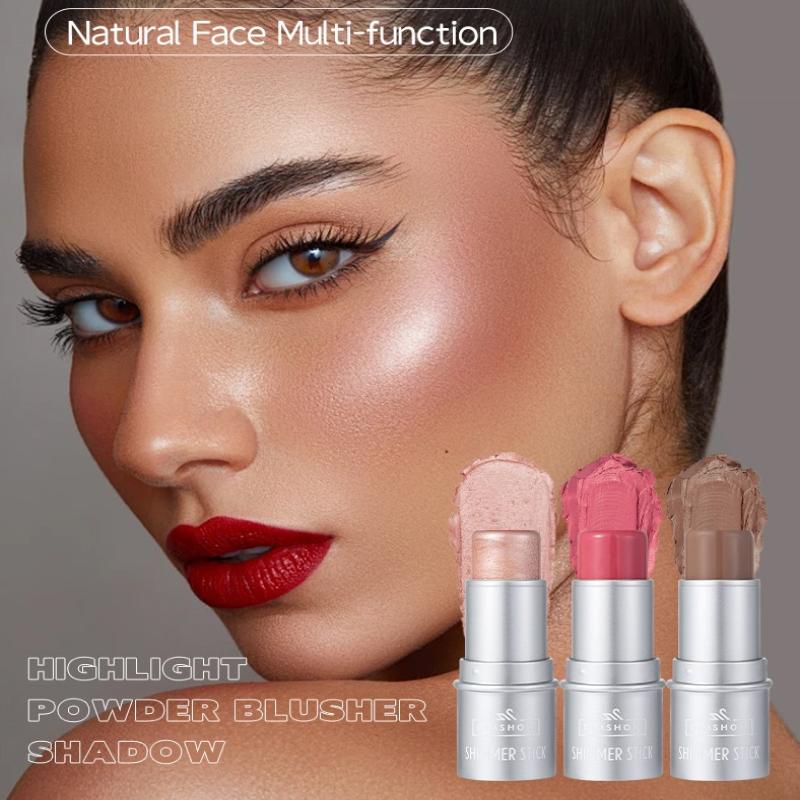 Dimshow Face Contouring Bronzer Stick Multifunctional Highlighter Blush Brightening Sculpt Facial Outline Shadow Cosmetic