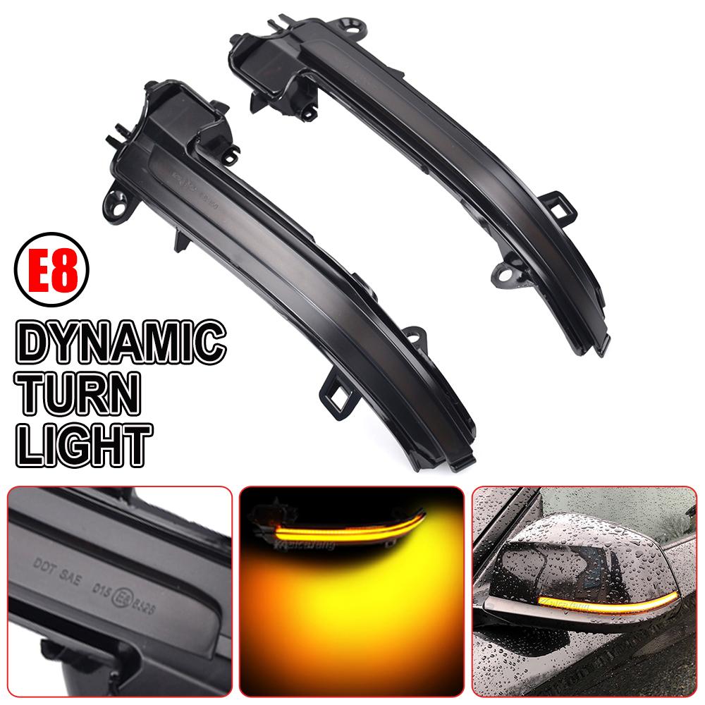 

Светодиодный индикатор зеркала заднего вида с боковым крылом, повторитель мигалки, динамический указатель поворота для BMW F20 F21 F22 F30 E84 1 2 3 4 серии