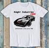 Knight Rider KITT 1982 Pontiac Michael Industries Funny Gift Tee T Shirt Men's and Women's Same Crew Neck Pure Cotton T-shirt