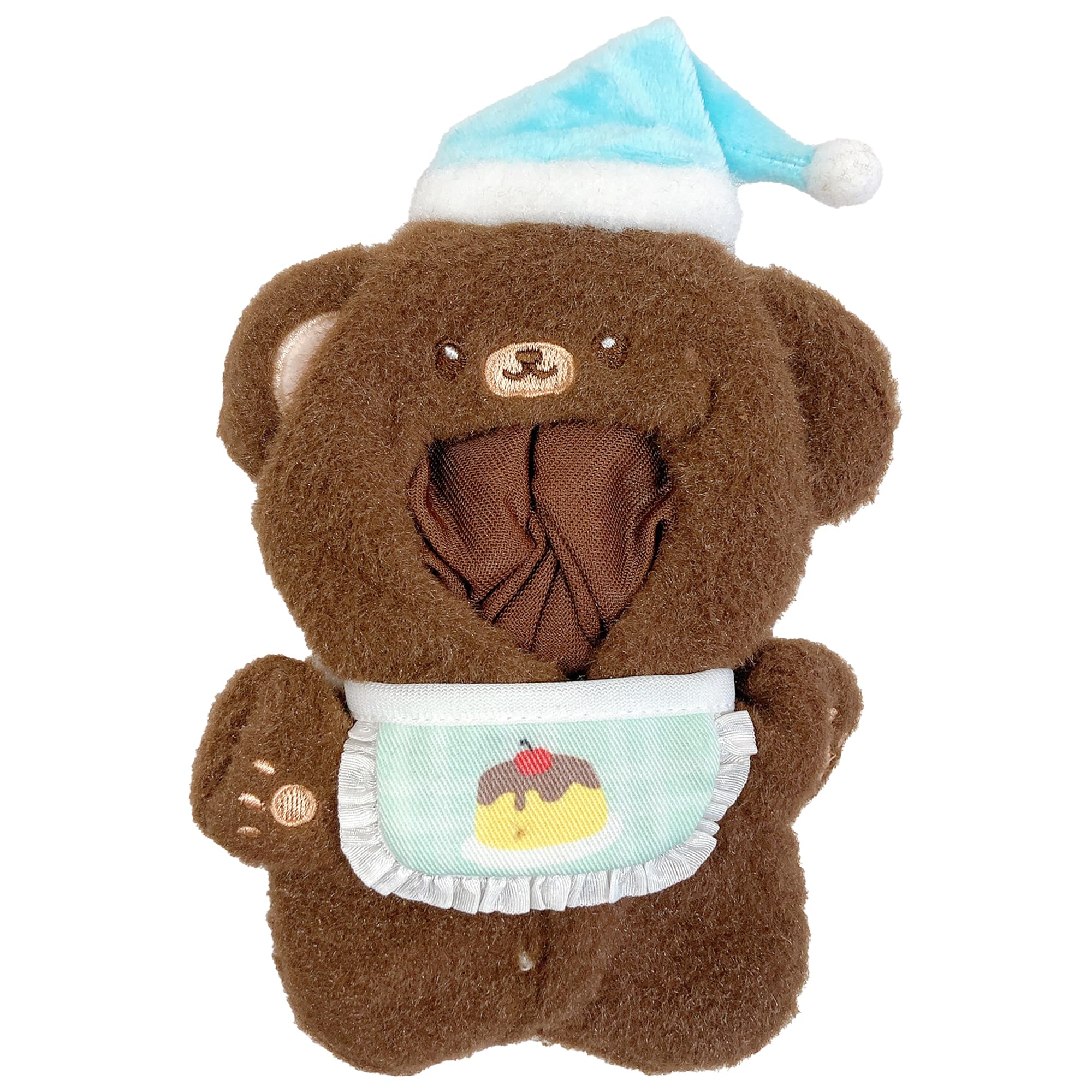 Пушистый Животный Кигуруми с Плюшевым Медведем 10 см Кигуруми Кукла Отаку Талисман Костюм Нагрудник, Одежда, Аксессуары, [Б/У]