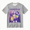 Women's KPop Demon Hunters Printed T-Shirt Summer Trendy Street & Various Occasions, Featuring HUNTRIX Group Characters Y2k Top