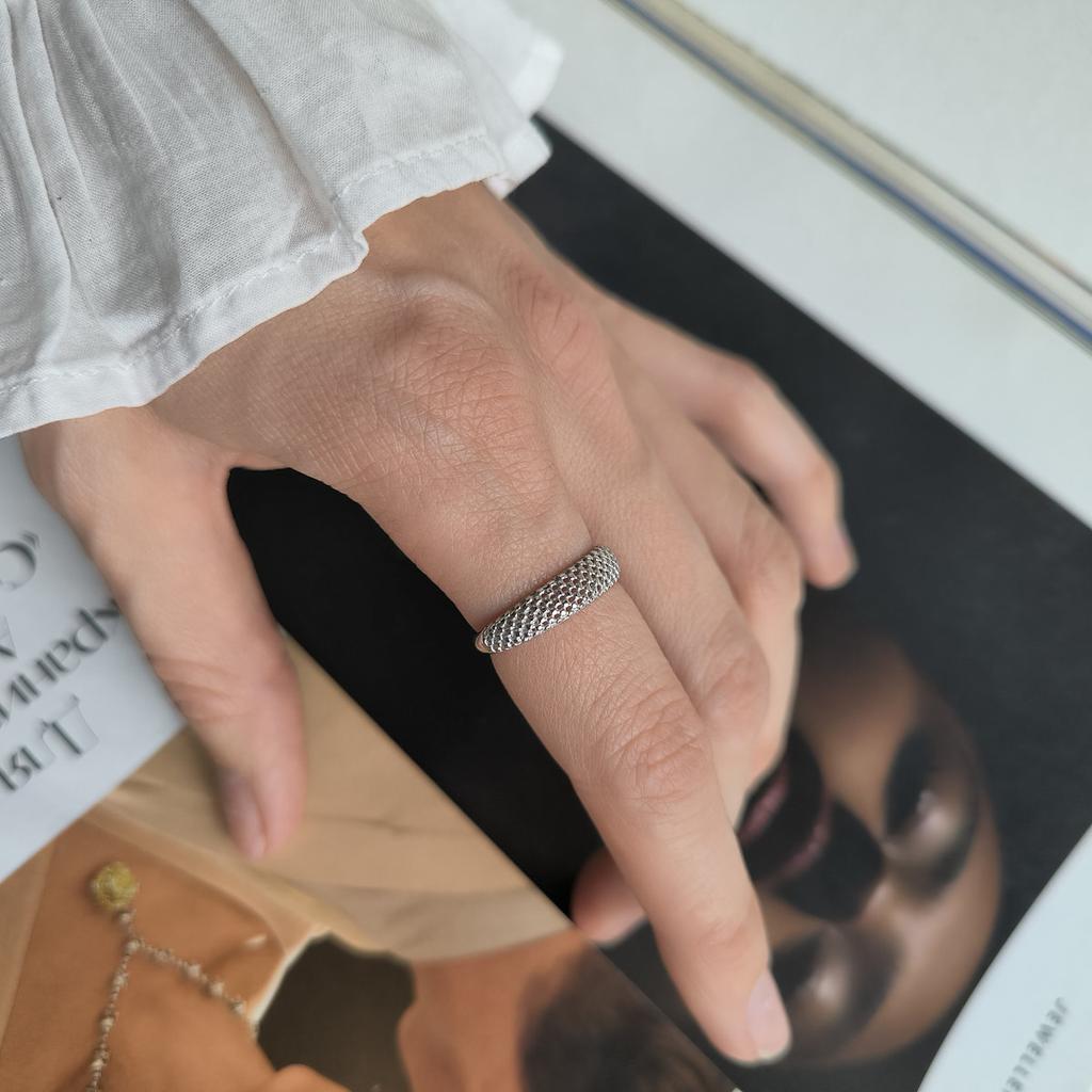 Silver Ring Without Stones, Item Weight 1.56 G (2197126)