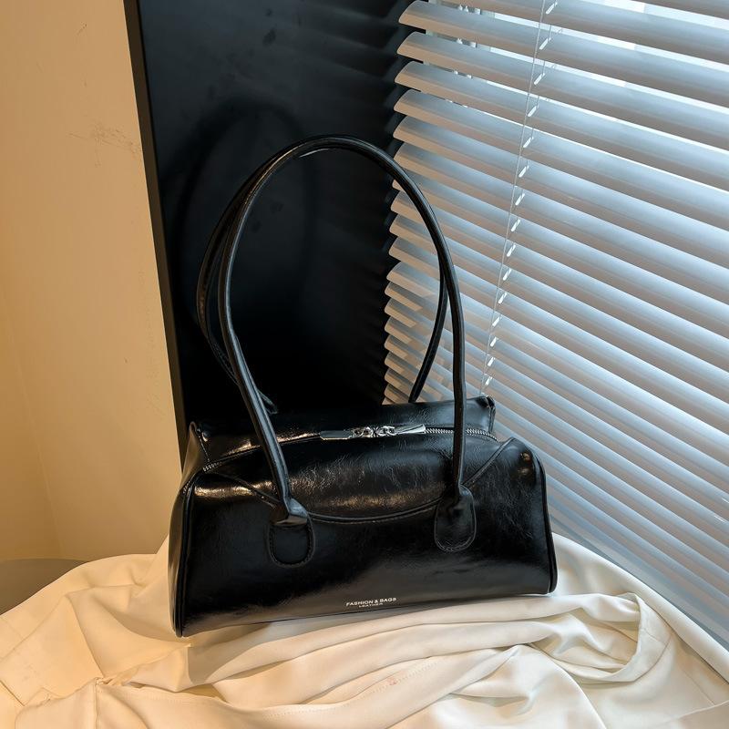 Trendy Portable Small Square Bag Women's Bag 2025 Summer New Light Luxury Shoulder Bag Commuter Armpit Bag