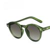2021 Retro Green Small Frame Sunglasses - Trendy European & American Style