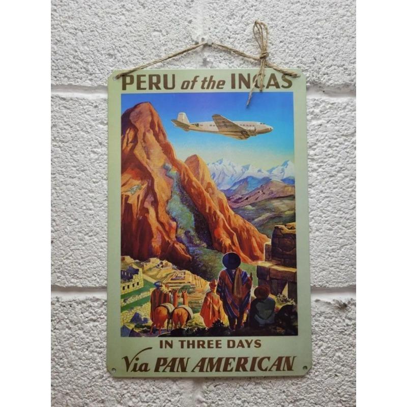 Venice Tourism Metal Poster, Vintage Travel Wall Art