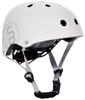 Kask Rowerowy Dla Dzieci Perfect Fit S 50-54 Cm Lekki Lampka Led Klipsy Magnetyczne Biały