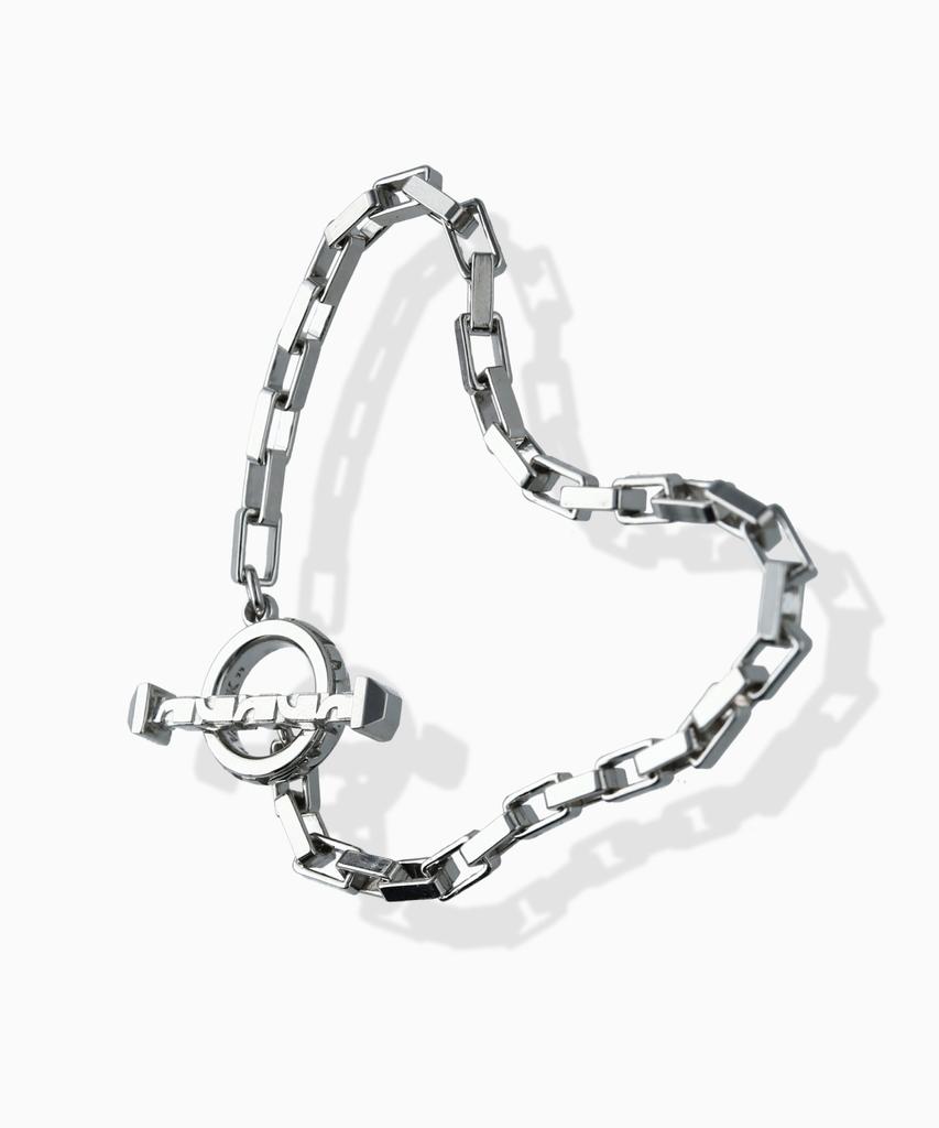 Valik [925 Silver] No.06-2 Signature Toggle Bar Bracelet