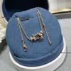 Fred Horseshoe & Figure Eight Diamond Pendant Necklace for Couples