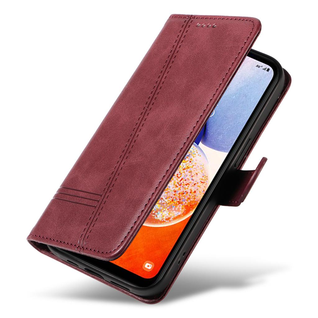For Samsung Galaxy A54 5G Case PU Leather Folio Flip Wallet Phone Cover