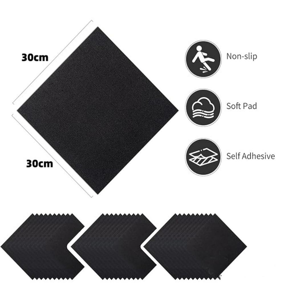10pcs Self-adhesive Area Rug Carpet Thicken Soundproof Decor Carpets for Living Room DIY Splice Bedroom Small Rugs Home Decor