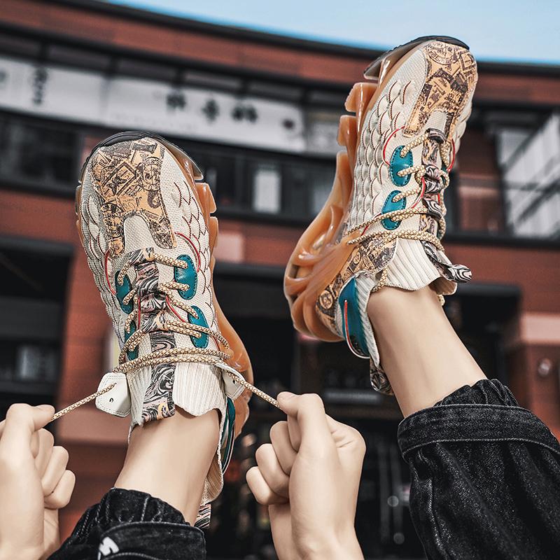 Shoes Men Sneakers Male Mens Casual Shoes Tenis Luxury Shoes Trainer Race Lace-free Shoes Fashion Loafers Running Shoes for Men