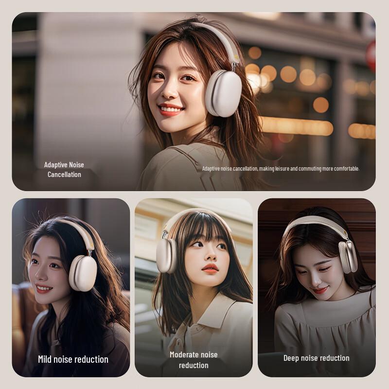 iKF Mars Noise-Cancelling HiFi Over-Ear Headphones