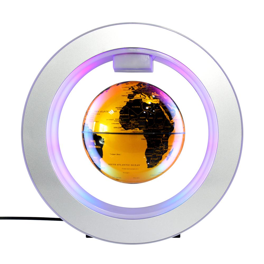 Hot Sale Magnetic Floating World Map Globe Levitating Magnetic Globe Rotating Levtation Globes