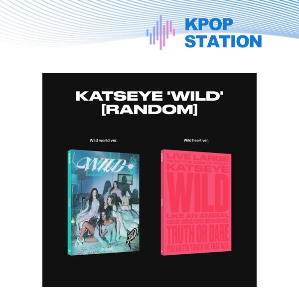 [Pre order] KATSEYE - WILD (Wild world ver. / Wild heart ver.) RANDOM