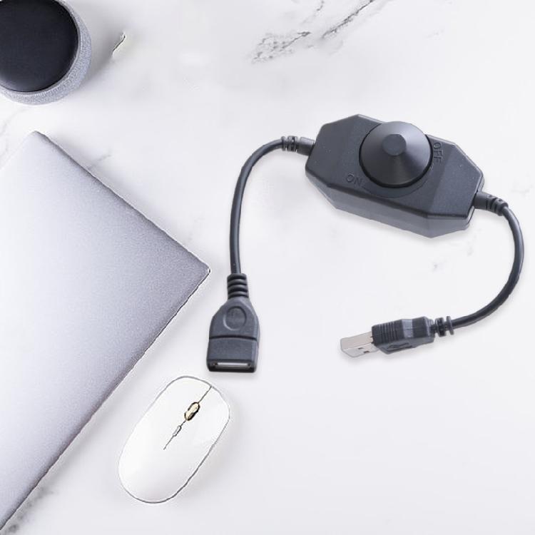 USB LED Knob Dimmer DC5V Ribbon Brightness Adjustable Switches Controller