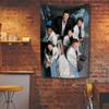 VIKAMA Classic TV Themed Tapestry  Retro Home Decor Wall Art  Bedroom Dorm Living Room Backdrop Hanging