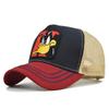 Berretto da Baseball Ricamato Daffy Cappello da Sole con Visiera a Becco d'Anatra Vintage Ingrosso