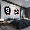 Iron Sparta Wall tapestry, aesthetic printed fabric blanket, suitable for bedroom, living room, and home decor.