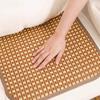 4 Piece Breathable Rattan Cooling Seat Cushion Non-slip Car Chair Cushion  Dinning Chair