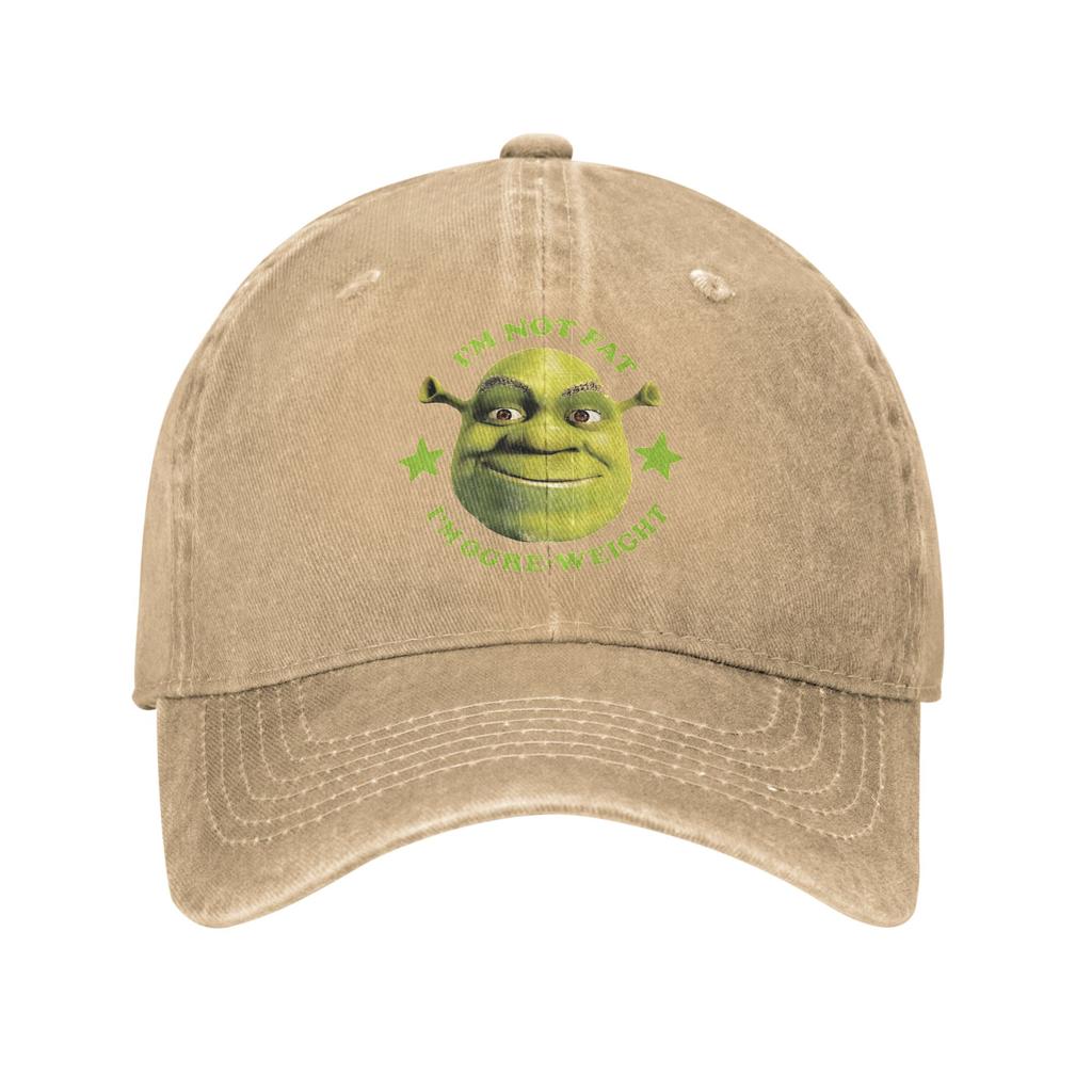 Funny Green Meme Swamped Shrekes Vintage Cartoon  Print Caps For Unisex Cotton  Trucker Hat Causal Headwear Baseball Cap