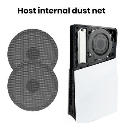 2 Pcs Dust Net for PS5 Slim Dust Filter Precision Aperture Self-adhesive Great Stickiness Anti-slip Washable Cooling Fan Dust