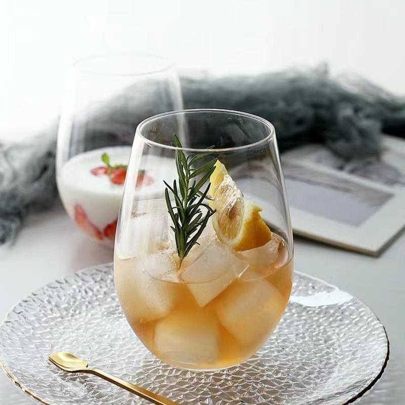 340ml/375ml Rundt Whiskyglass Personlig Retro Mojito-kopp Cocktailglass Frokostjuice Melkekopper Hjem Utsøkt Glassvare