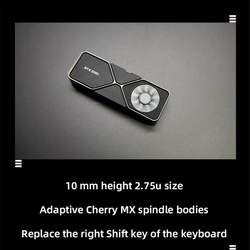 Buy Right " Shift " Keycap Graphics Card RTX 3080 2.75u Metal Key Cap