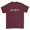 Galway T-shirt, District 1 stijl, Regionale Stad Ierland t-shirt.