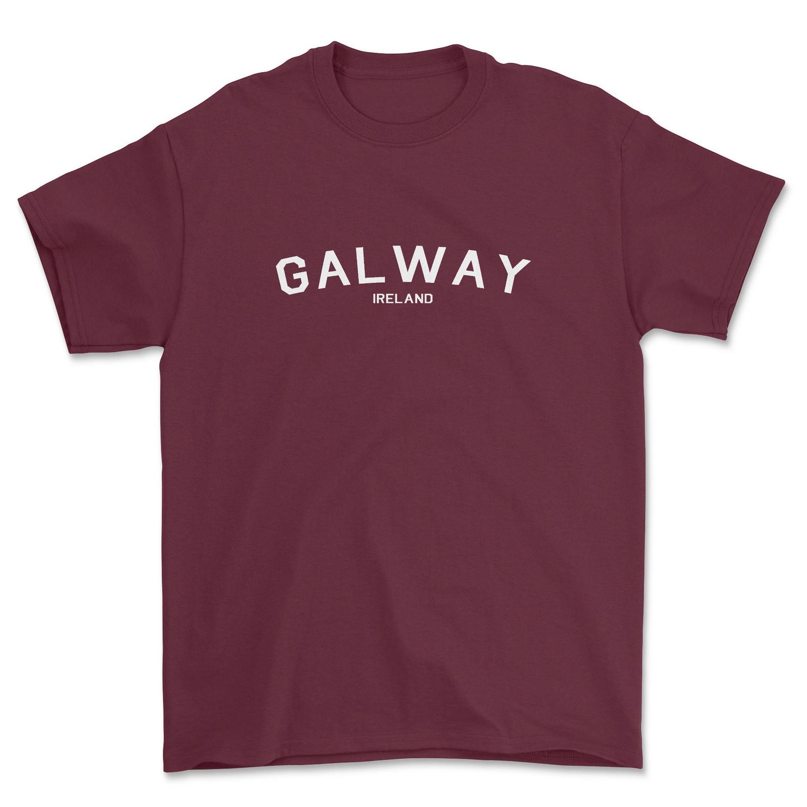 Galway T-shirt, District 1 style, Regional City Ireland tshirt. S разноцветный