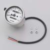 Daytona Motorcycle Mechanical Stainless Steel 15635 Speedometer, Body/White Panel/White LED, 60, 140km/h Display,